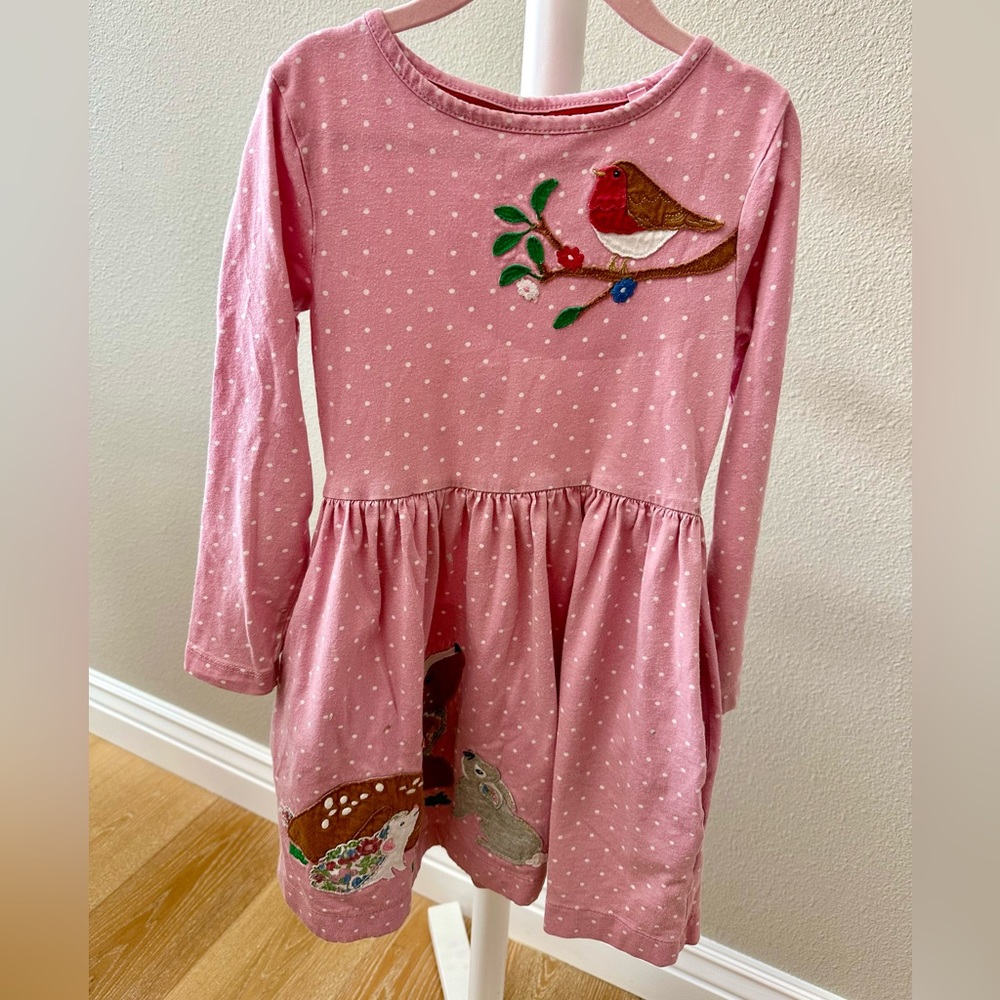 Boden girl dress 6-7y.